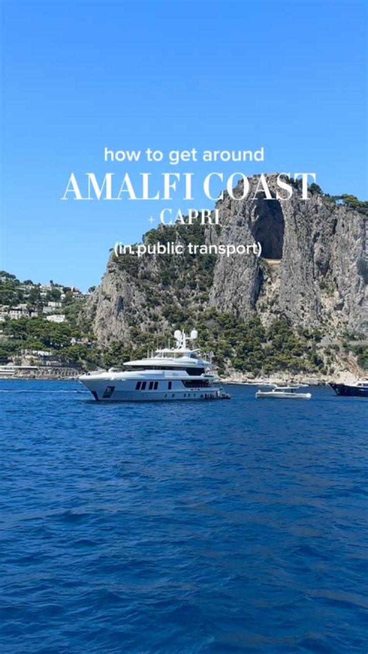 And has travelled the Amalfi Coast in Italy
