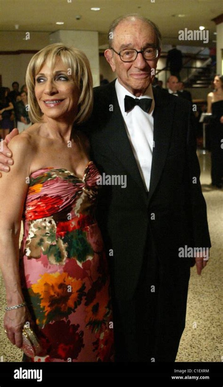 Andrea Mitchell and Alan Greenspan have been married since 1997