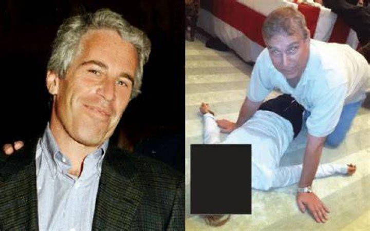 Andrew and Epstein on a stroll in New York’s Central Park
