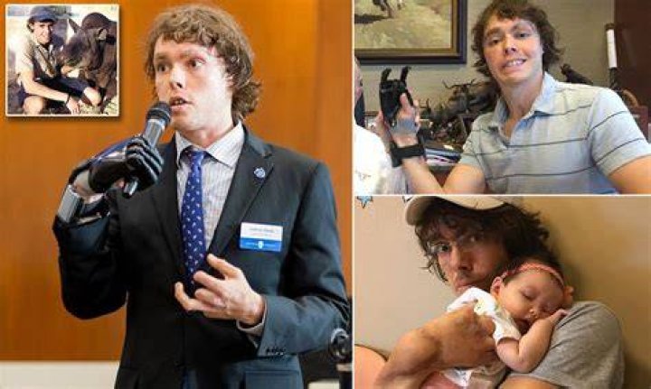 Andrew Oberle was set upon by two chimps at a South African zoo