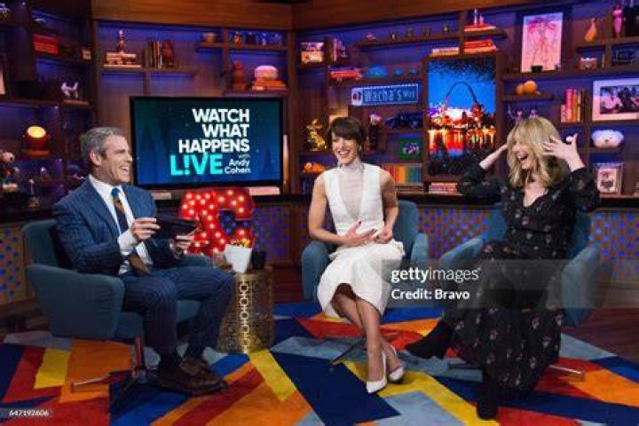 Andy Cohen, Jennifer Beals and Lisa Kudrow