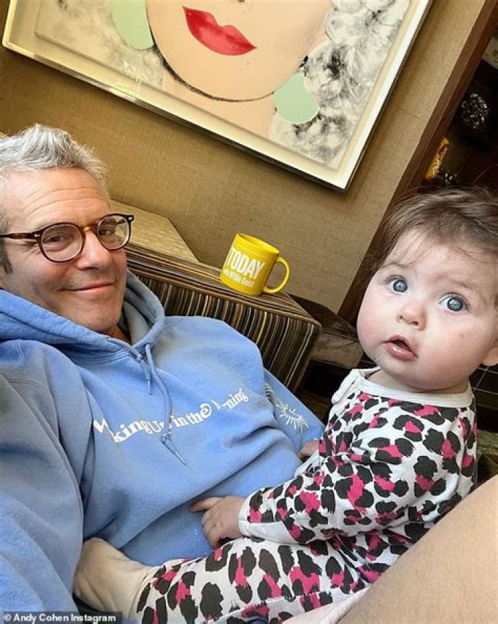 Andy shared an adorable snap of baby Marvel and mum Billie on Instagram
