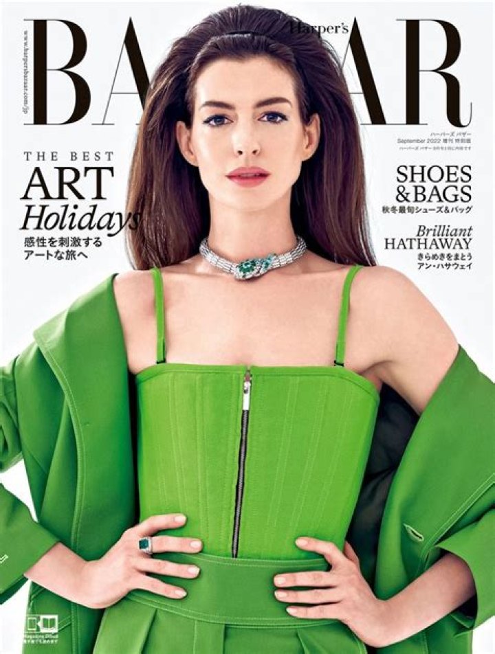 anne hathaway harper's bazaar