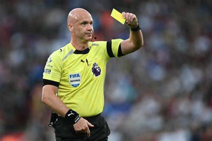 Anthony Taylor was berated by a furious Jose Mourinho during the Europa League final
