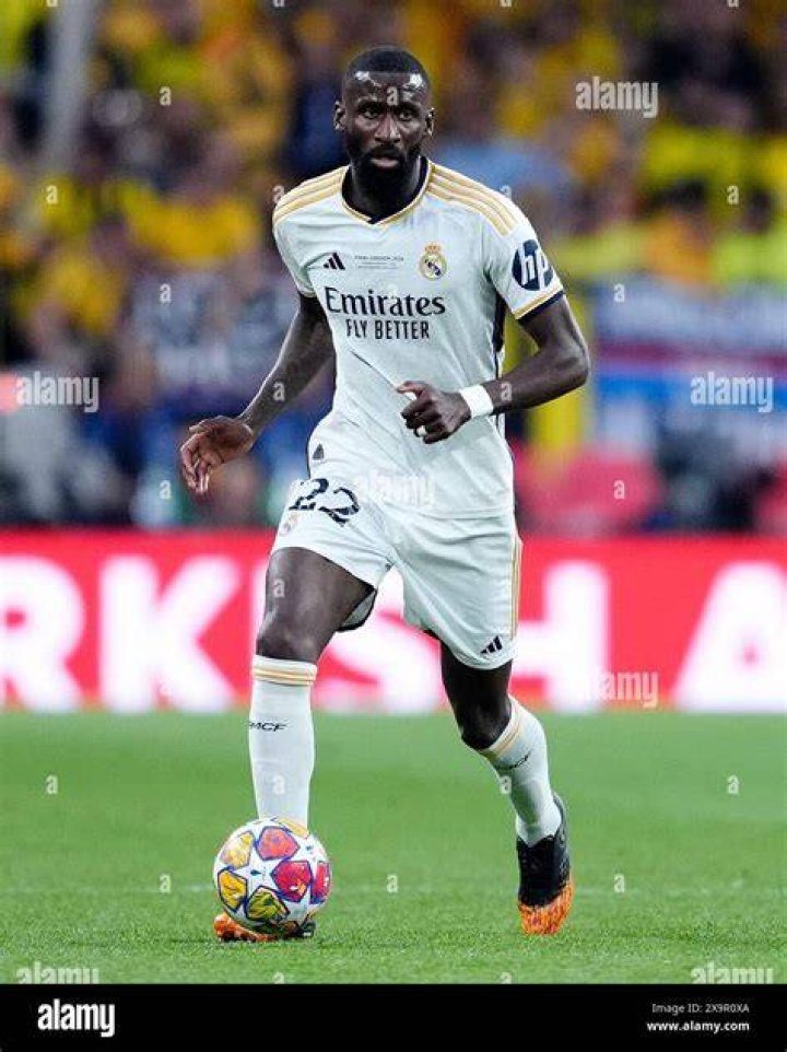 Antonio Rudiger posted from the plane showing a massive eye patch