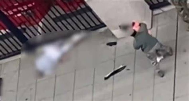Anwar was crushed between the barrier and the car door