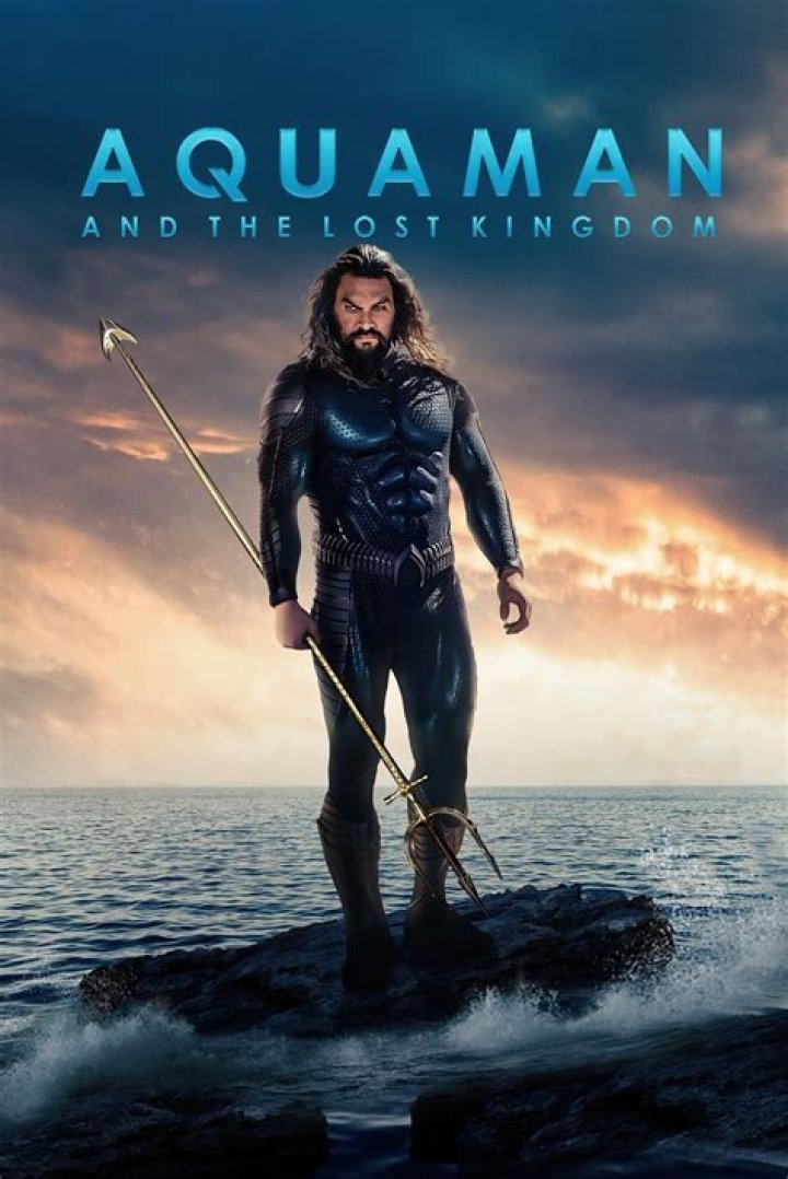 Aqauman's trident was shown embedded in an isolated rock in a picture leaked to Reddit last week