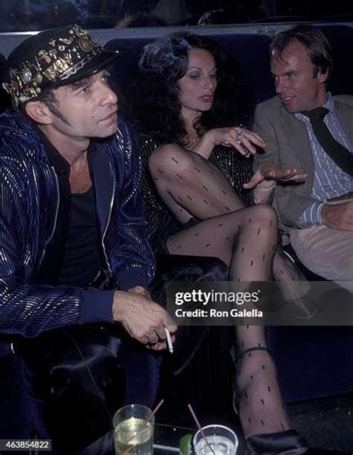 Ara Gallant and Diane von Furstenberg attend the party for Egon Von Furstenberg's Book "The Power Look" on September 25, 1978 at Studio 54