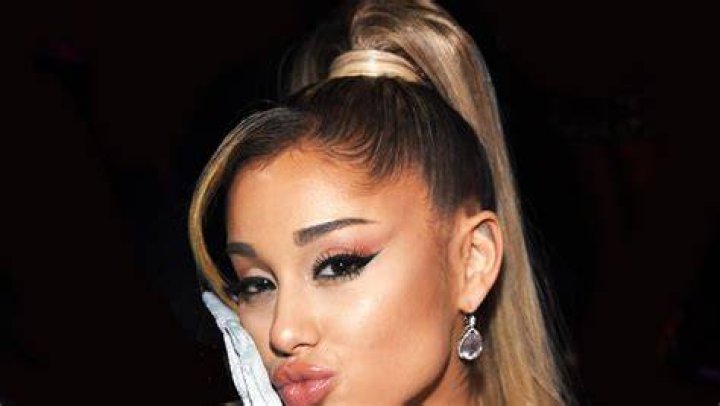 Ariana Grande Curly Ponytail Instagram
