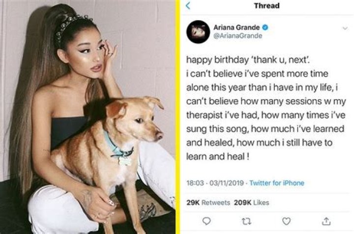 Ariana keeps her personal life private on social media