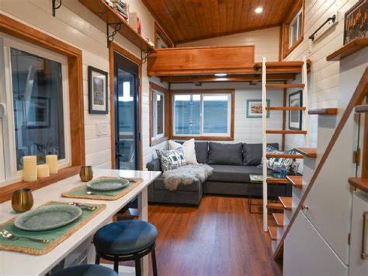 Around 30 tiny homes are located in the Orlando Lakefront community