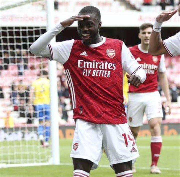 Arsenal ace Nicolas Pepe joined Nice on loan for the rest of the season