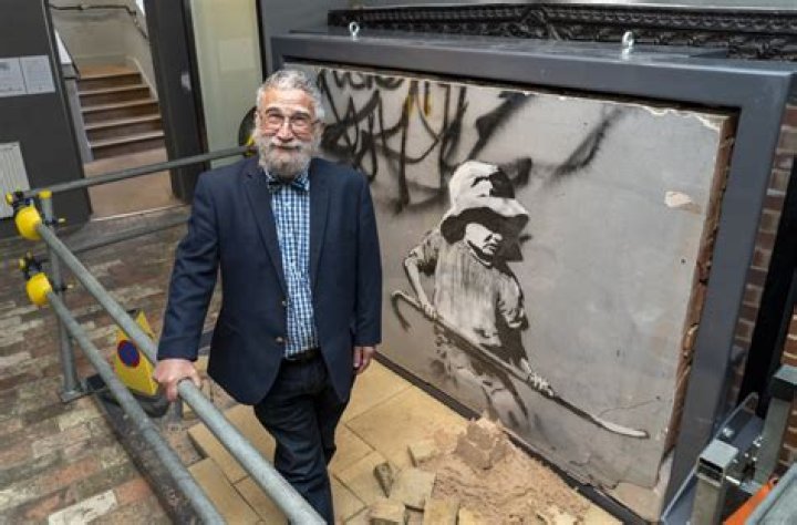 Art dealer John Brandler boasts 13 Banksy pieces in his £25million collection