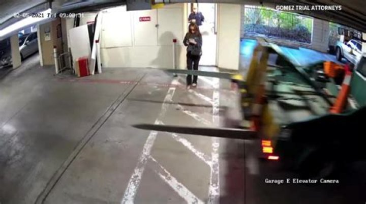 As the truck reversed, Deanna was impaled by one of the tines