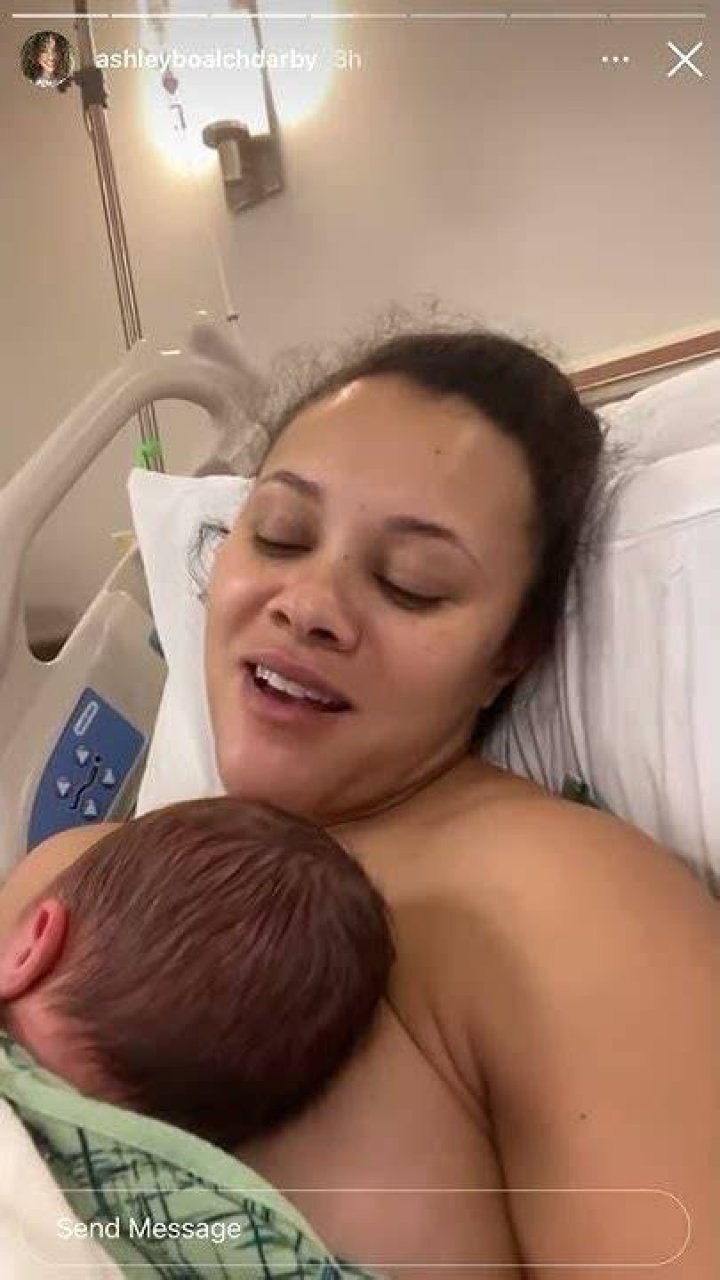 Ashley Darby Gives Birth