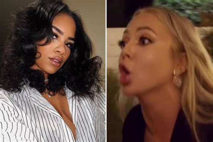 Ashley flaunted her boob job donning a sexy unbuttoned top