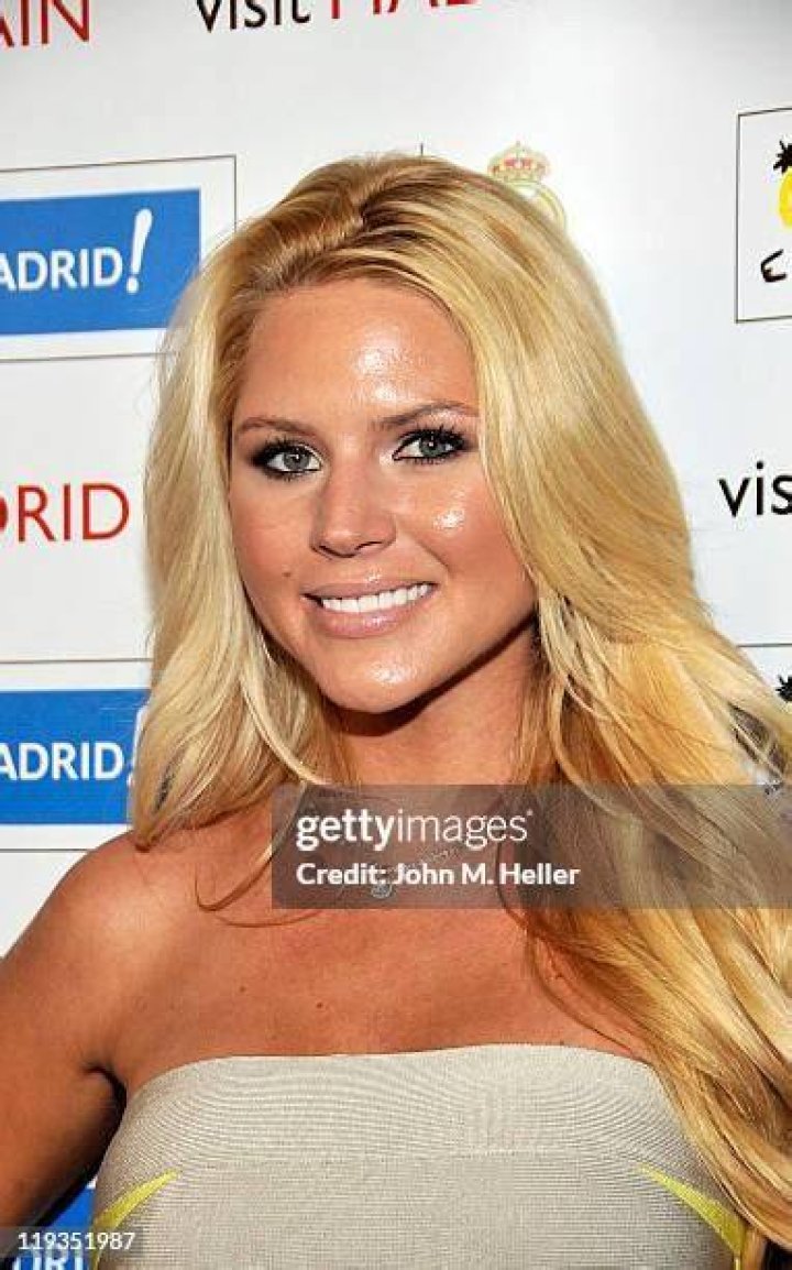 Ashley Mattingly attends the Three Time World Club Champions Real Madrid CF Meet & Greet Reception at the SLS Hotel in Beverly Hills, California in 2011