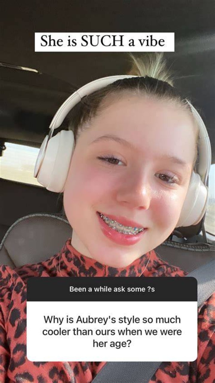 Aubree rarely sees her real dad, Adam Lind