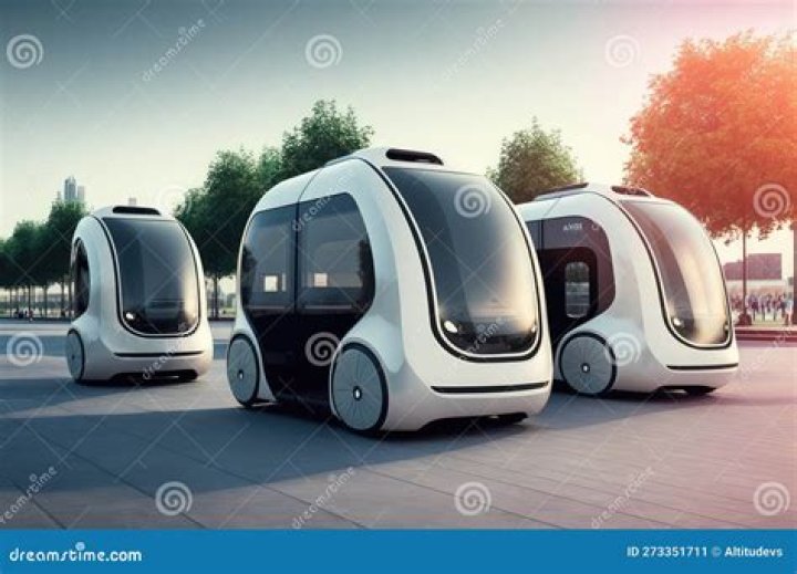 Autonomous vehicles would transport residents and visitors around