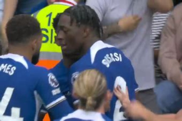 Axel Disasi bagged the equaliser on his Chelsea debut