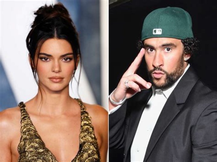 Bad Bunny and Kendall Jenner were spotted together at a Los Angeles Lakers in May2023