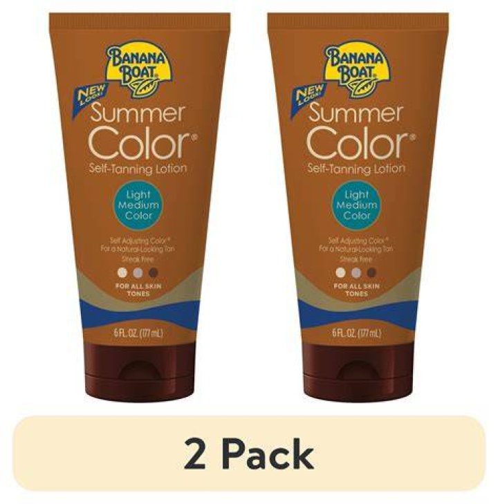 Banana Boat Light:Medium Sunless Tanning - Twin Pack