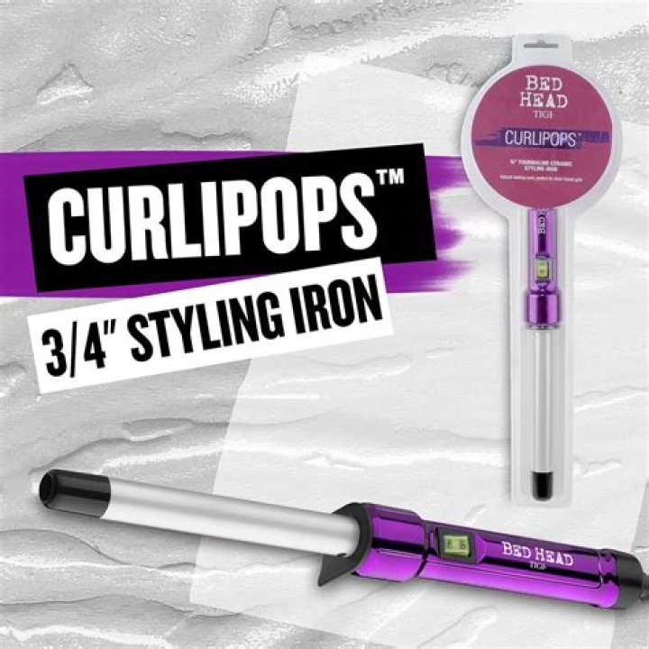 BED HEAD Curlipops Clamp-Free Curling Wand Iron | For BIG Curls and Massive Shine (1-1/2 in)