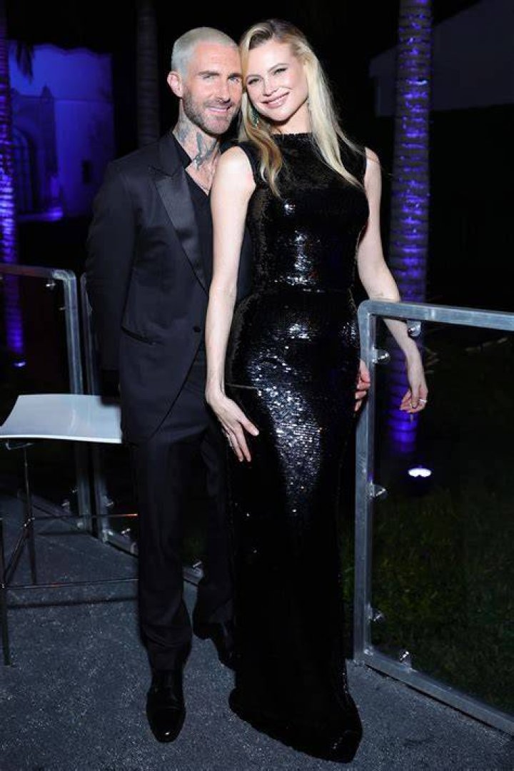 Behati Prinsloo Offers Glimpse at Her and Adam Levine Daughter Bonding With Newborn Baby 2