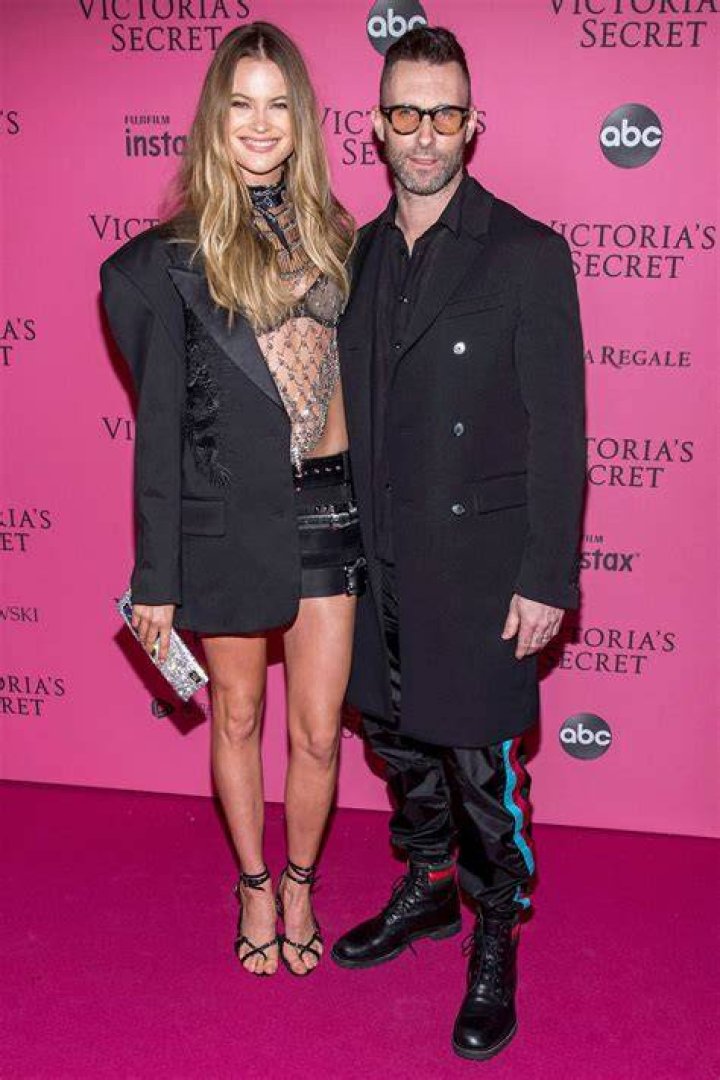 Behati Prinsloo Shares Rare Photo of Husband Adam Levine With Their Newborn Baby 2