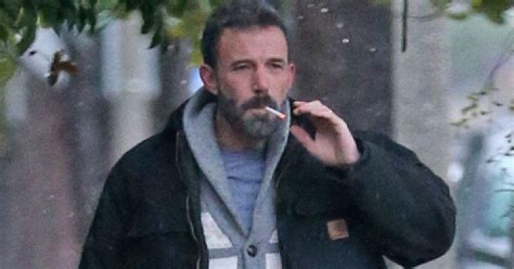 Ben is spotted smoking in Miami on J-Lo's balcony in 2022