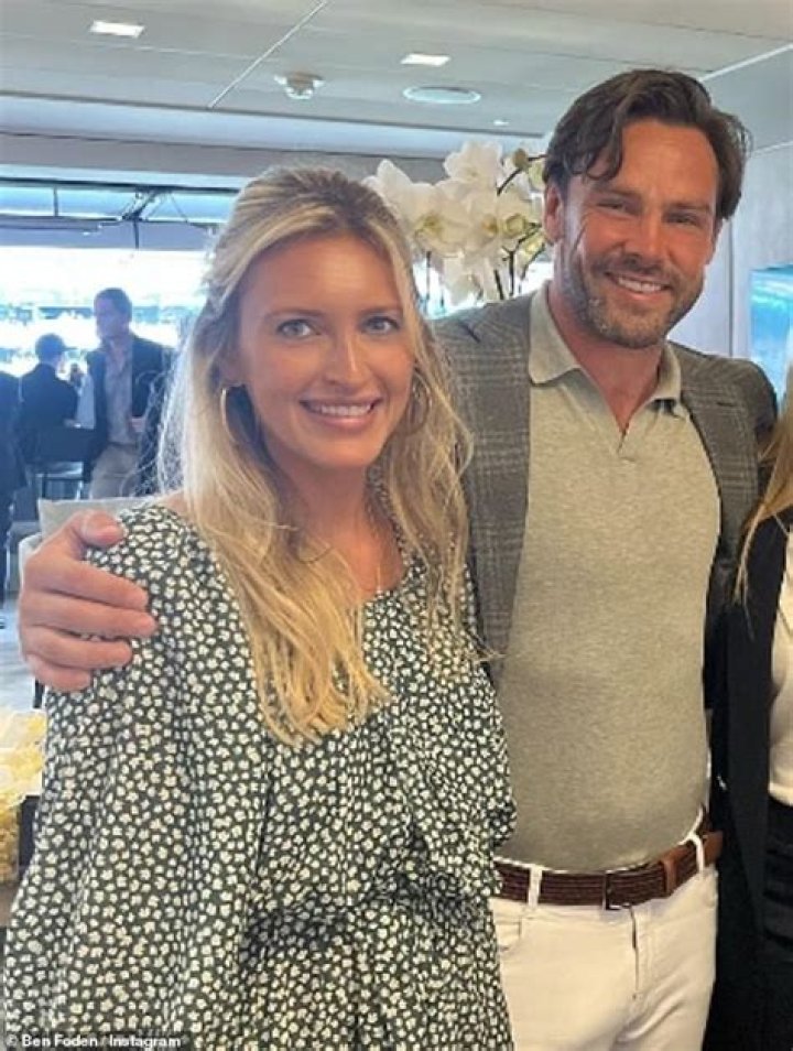 Ben married wife Jackie in 2019