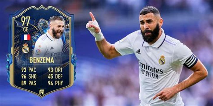 Benzema has gone up in the ranks.