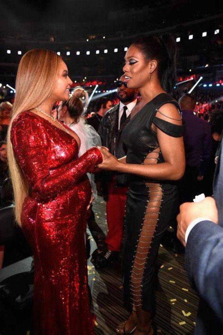 Beyonc&eacute; and Laverne Cox