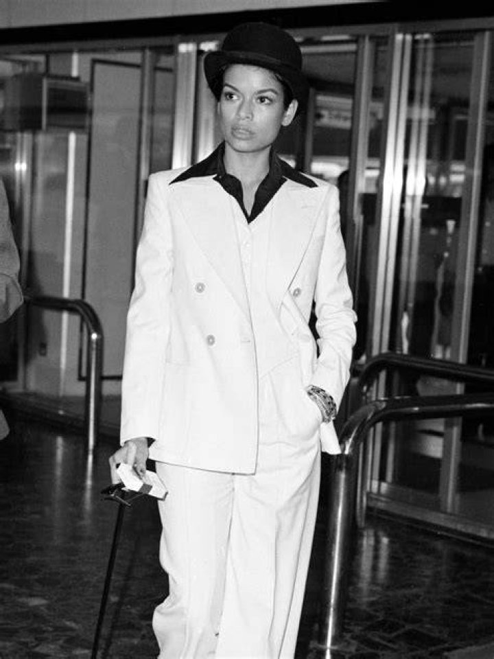 Bianca Jagger on a white horse at Studio 54 in '77