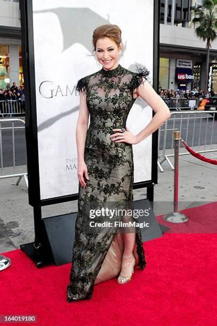 Bianco attends a movie premiere in Los Angeles in 2017