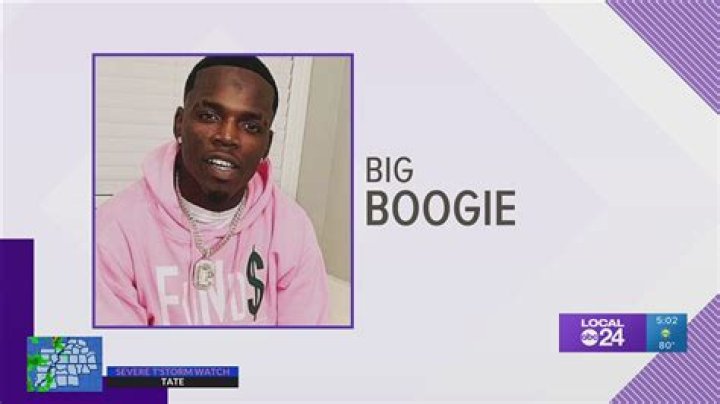 Big Boogie was arrested in connection to a shooting in Mississippi on Thursday