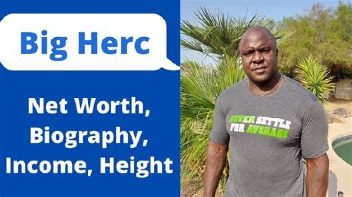Big Herc Net Worth, Income, Salary, Earnings, Biography, How much money make?