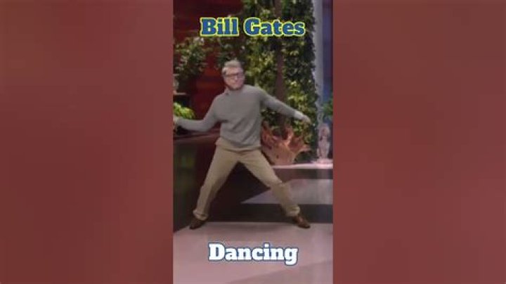 Bill Gates pictured dancing at a party for the sneaker brand Onitsuka Tiger in Utah in 2010