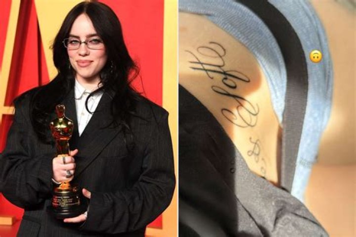 Billie Eilish Debuts Hip, Thigh Tattoo in 'British Vogue' Spread, Reveals Her 'Deepest Insecurity'