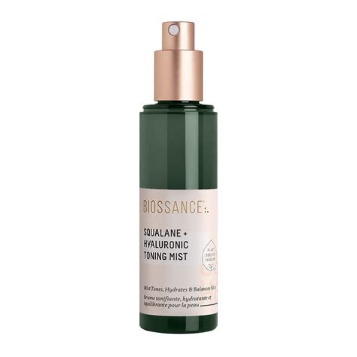 Biossance Squalane+Hyaluronic Toning Mist. A Multi-Use Spray that Moisturizes, Protects and Plumps Skin while Toning and Setting Makeup. Visibly Reduces Fine Lines and Improves Hydration (2.53 ounces)
