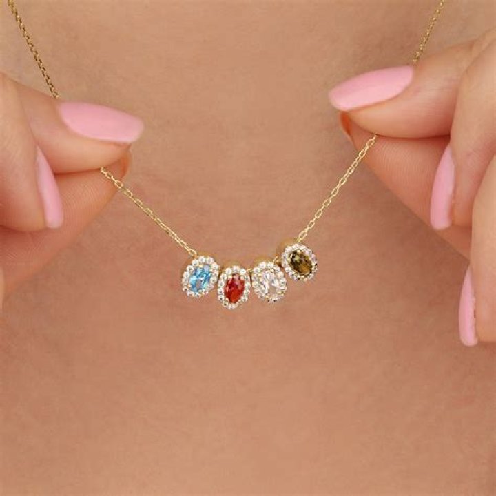 birthstone necklaces