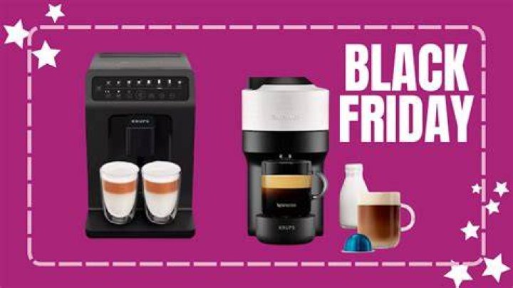 Black Friday coffee machine deals - what to expect this November