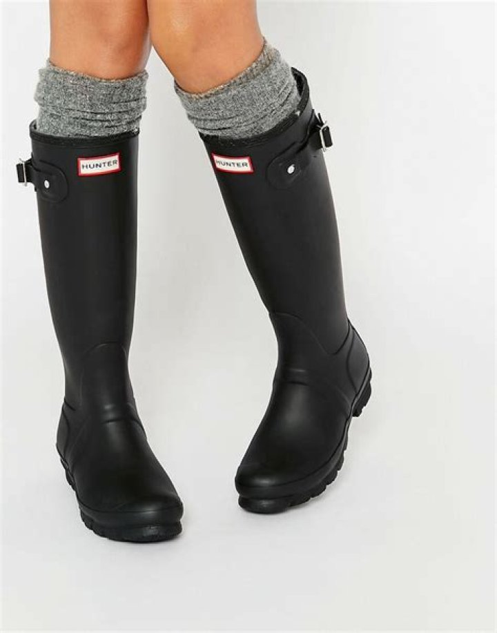 black Hunter boots
