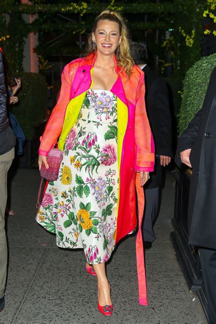 Blake Lively Makes First Red Carpet Appearance Since Welcoming Baby 2