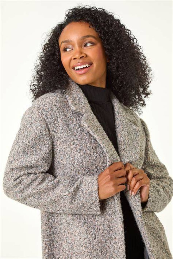 boucle coat
