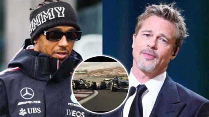 Brad and Lewis Hamilton are working on a new F1 flick together