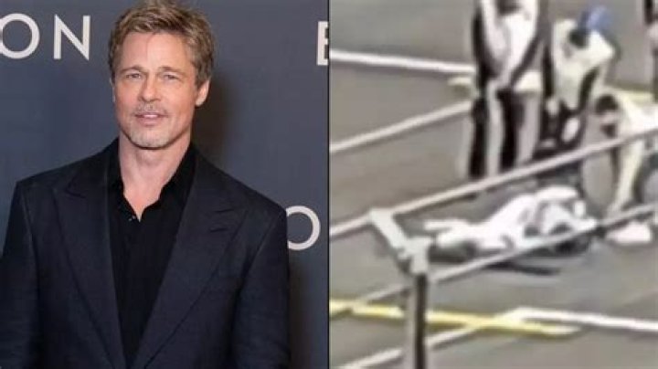 Brad visited the track to start filming his new F1-inspired movie Apex