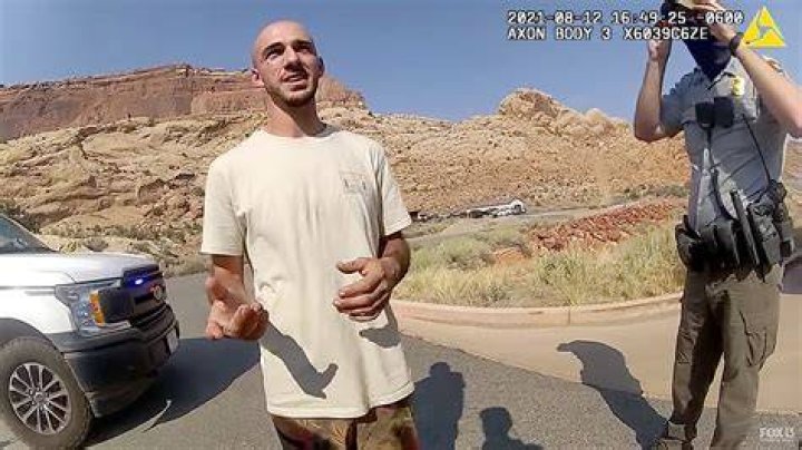Brian Laundrie in Moab, Utah, on August 13