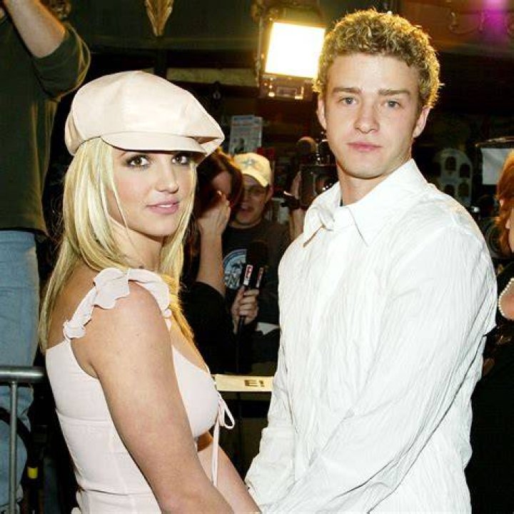 Britney Spears and Justin Timberlake at the Shrine Auditorium in Los Angeles, CA at the 2001 AMAs.