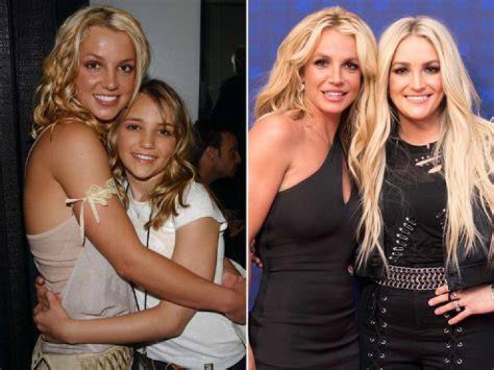 Britney with Jamie Lynn in 2017